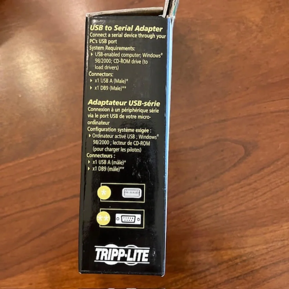 Tripp-Lite USB to Serial Adapter (U209-000-R, 17”) - Lot of 5